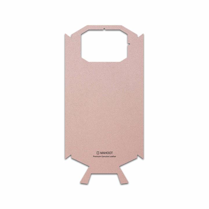 برچسب پوششی ماهوت مدل Rose Gold Leather مناسب برای گوشی موبایل دوجی S70 MAHOOT Rose Gold Leather Cover Sticker for Doogee S70